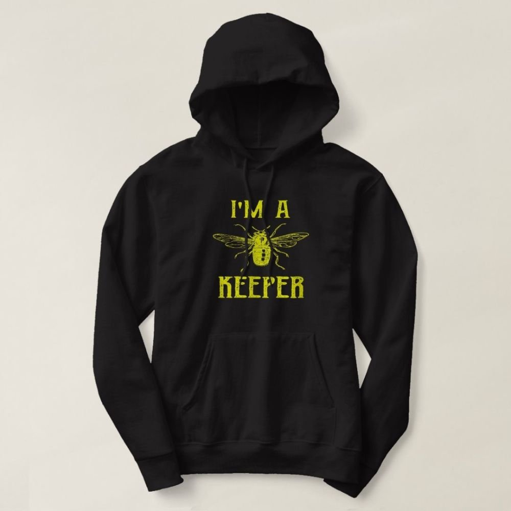 Beekeeper Black Bee Hoodie
