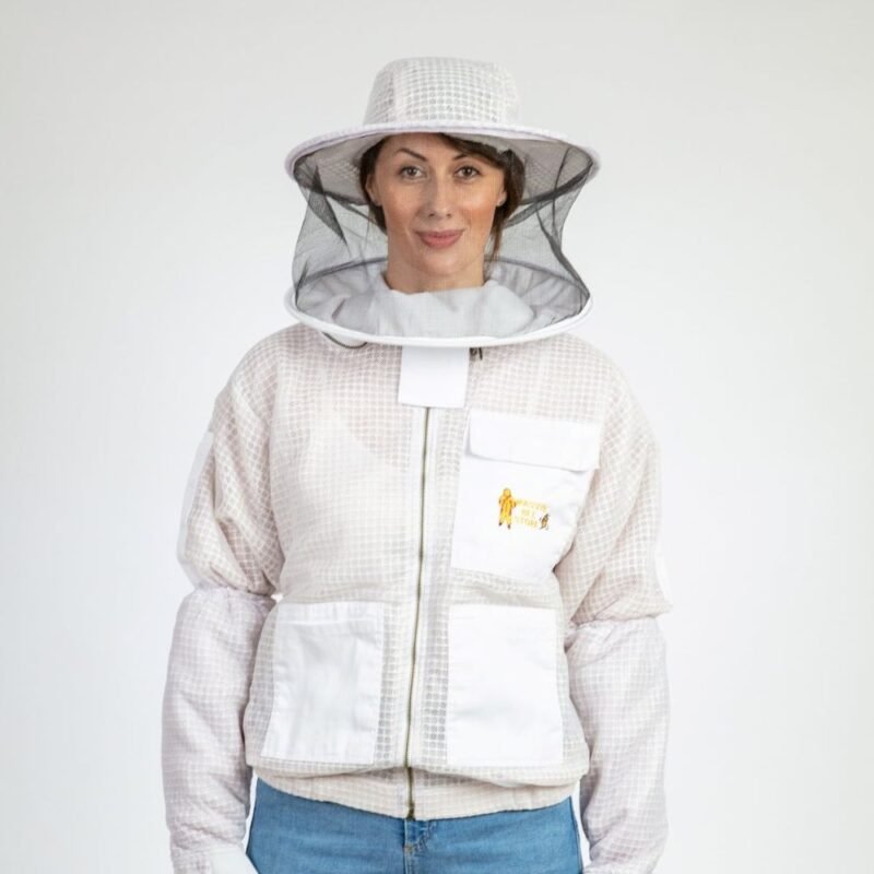 Beekeeper White Ventilated Jacket