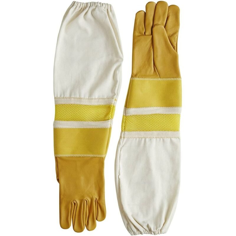 Beekeeping Cowhide Leather Gloves