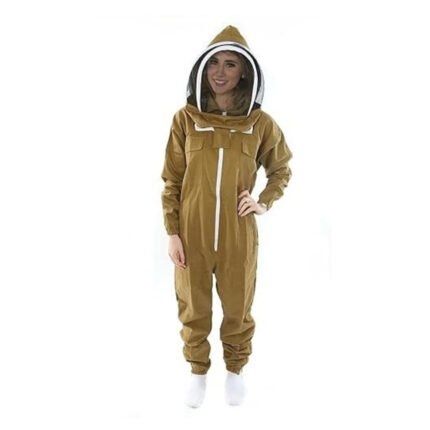 Brown Cotton Beekeeping Suit