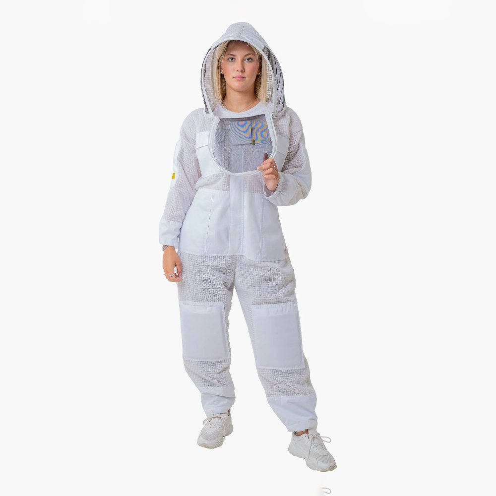 Ventilated Beekeeping Suit with Veil Ventilated Beekeeping Suit with Veil