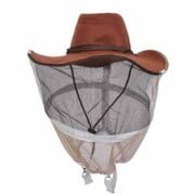 Smokey Topaz Beekeeping Hat with Elastic Band and Secure Fit