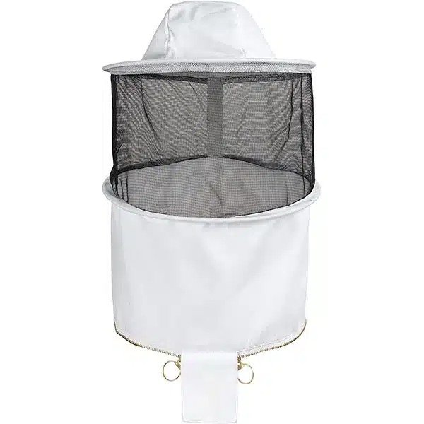 White Cotton Beekeeping Veil with Premium Protective Design White Cotton Beekeeping Veil with Premium Protective Design