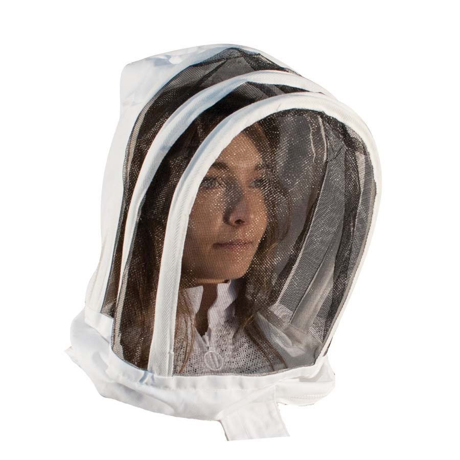White English Style Veil with Durable Polyester Mesh Design