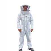 Ventilated Beekeeping Suit with Round Hat