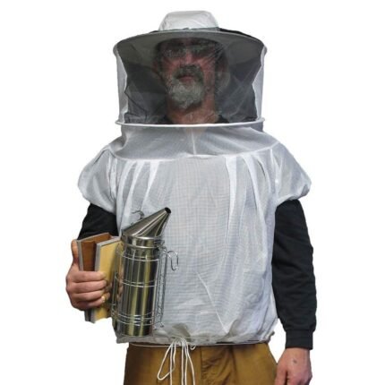 Product Title White Betterbee Shoulder Beekeeping Veil