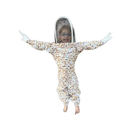 Kids Floral Beekeeping Suit with Fencing Veil