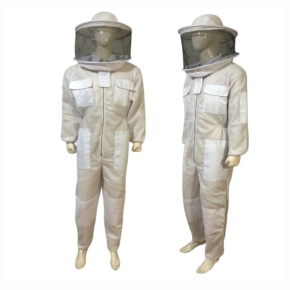 White Ventilated Beekeeping Suit White Ventilated Beekeeping Suit