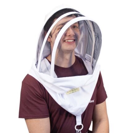 White Full Ventilated English Veil