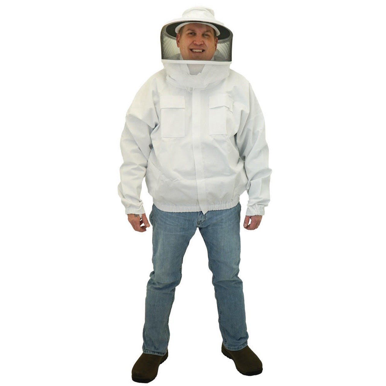 Beekeeper Jacket with Clear Veil