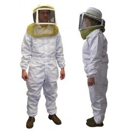 Cricket Style White Beekeeping Suit