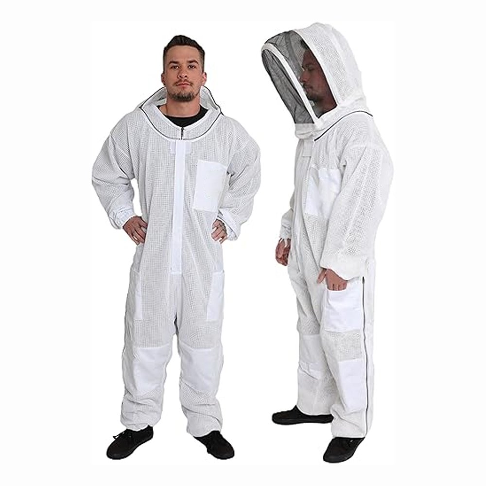 White Ventilated Beekeeping Suit White Ventilated Beekeeping Suit