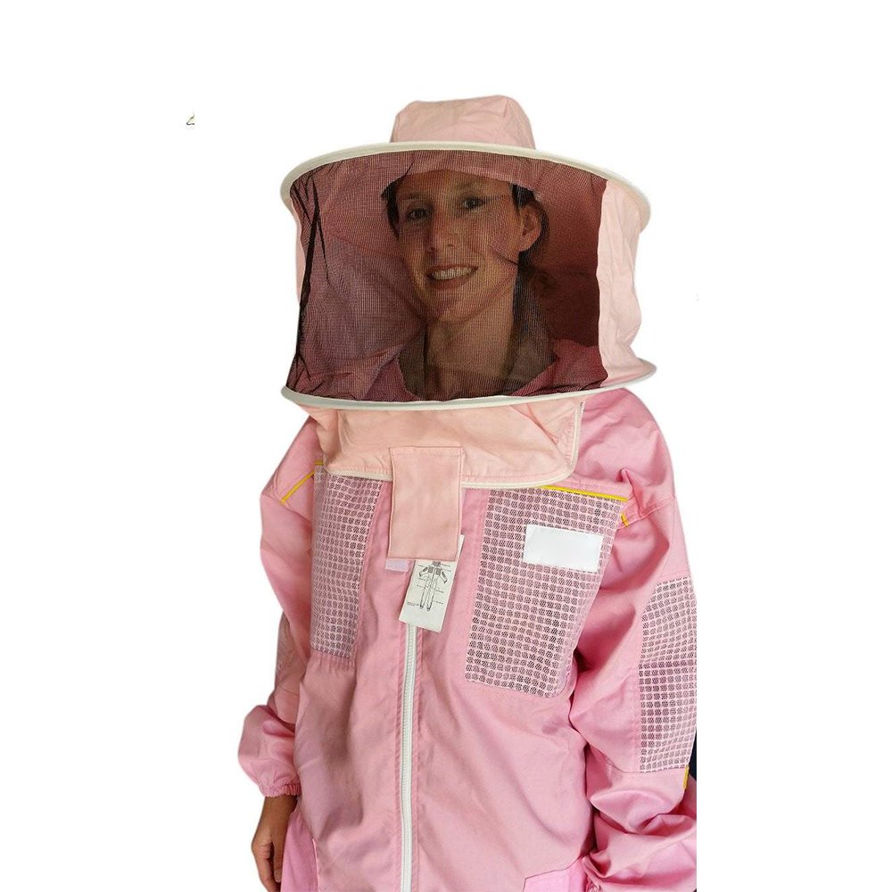 Pink Cotton Beekeeping Suit