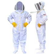 White Cotton Beekeeping Suit