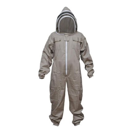 Beige Cotton Beekeeping Suit