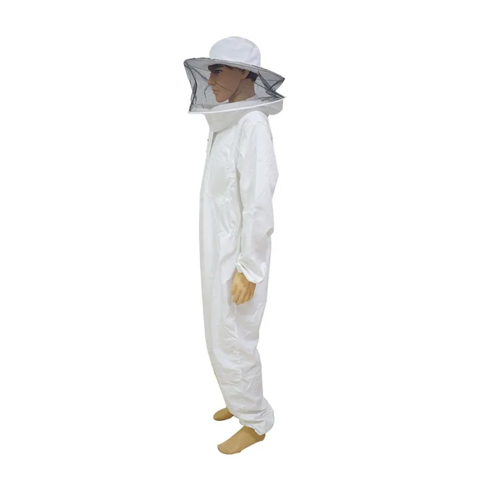 White Cotton Beekeeping Suit