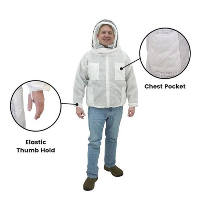 Vented Jacket with Veil Vented Jacket with Veil