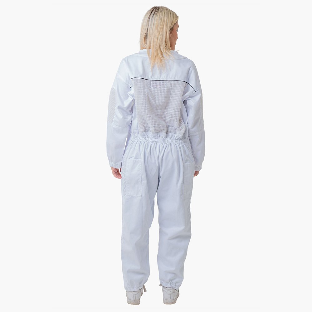 OZ Armour White Poly Cotton Beekeeping Suit OZ Armour White Poly Cotton Beekeeping Suit