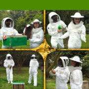 White Polycotton Beekeeping Suit