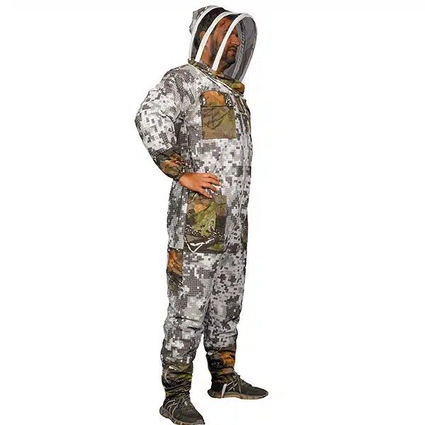 Camouflage Ventilated Beekeeping Suit for Apiarists Camouflage Ventilated Beekeeping Suit for Apiarists