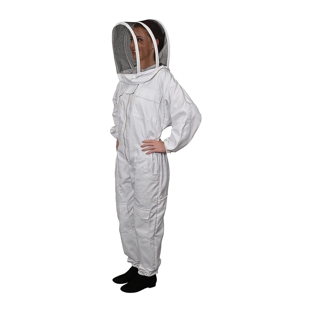White Polycotton Beekeeping Suit