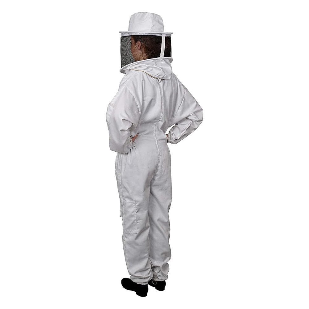 White Polycotton Beekeeping Suit White Polycotton Beekeeping Suit