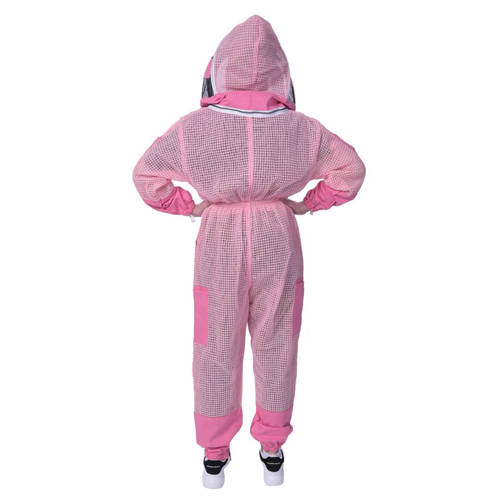 Pink Cotton Beekeeping Suit