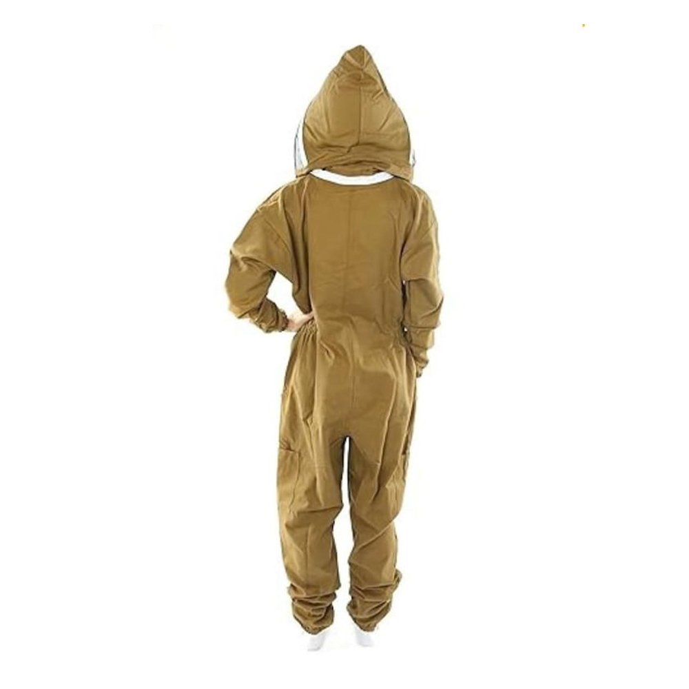 Brown Cotton Beekeeping Suit