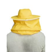 Yellow HoneyGuard Beekeeping Veil with Double-Layer Protection