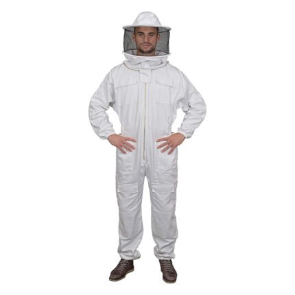 Polycotton White Beekeeping Suit