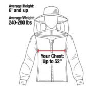 Premium White Cotton Beekeeping Suit