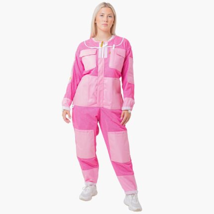Ventilated Beekeeping Suit with Round Hat