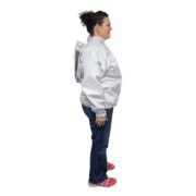 White Economy Hooded Beekeeping Jacket