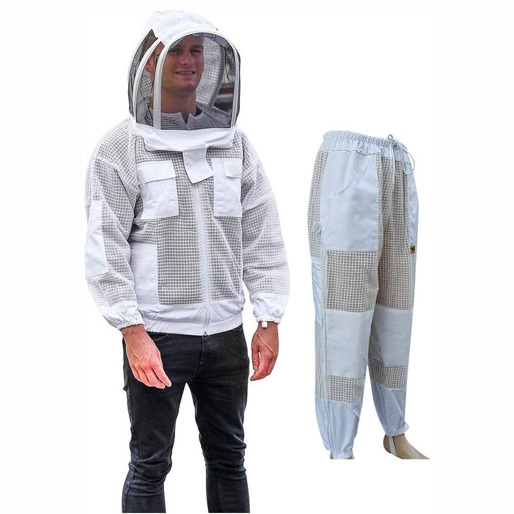 Ventilated Beekeeping Suit with Fencing Ventilated Beekeeping Suit with Fencing