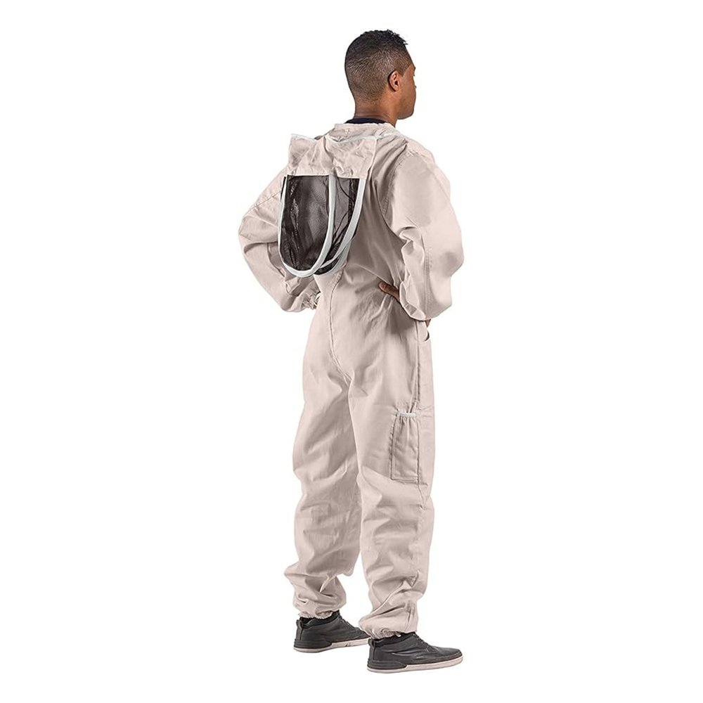White Cotton Beekeeping Suit