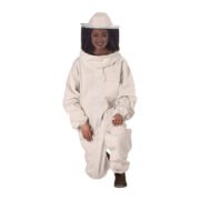 White Cotton Beekeeping Suit