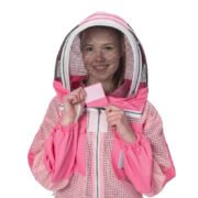 Pink Cotton Beekeeping Suit