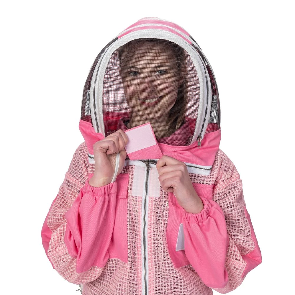 Pink Cotton Beekeeping Suit Pink Cotton Beekeeping Suit