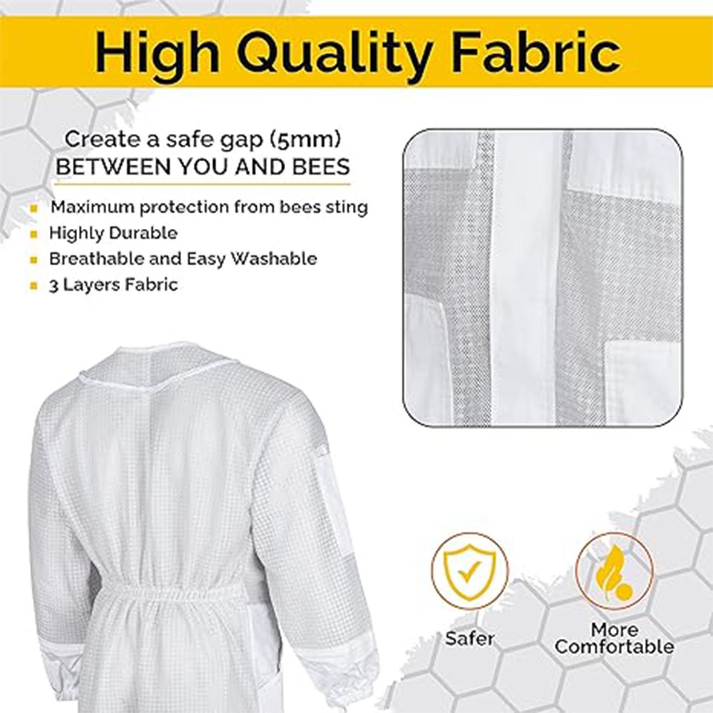 White Cotton Beekeeping Suit White Cotton Beekeeping Suit