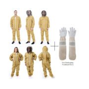 Khaki Cotton Beekeeping Suit