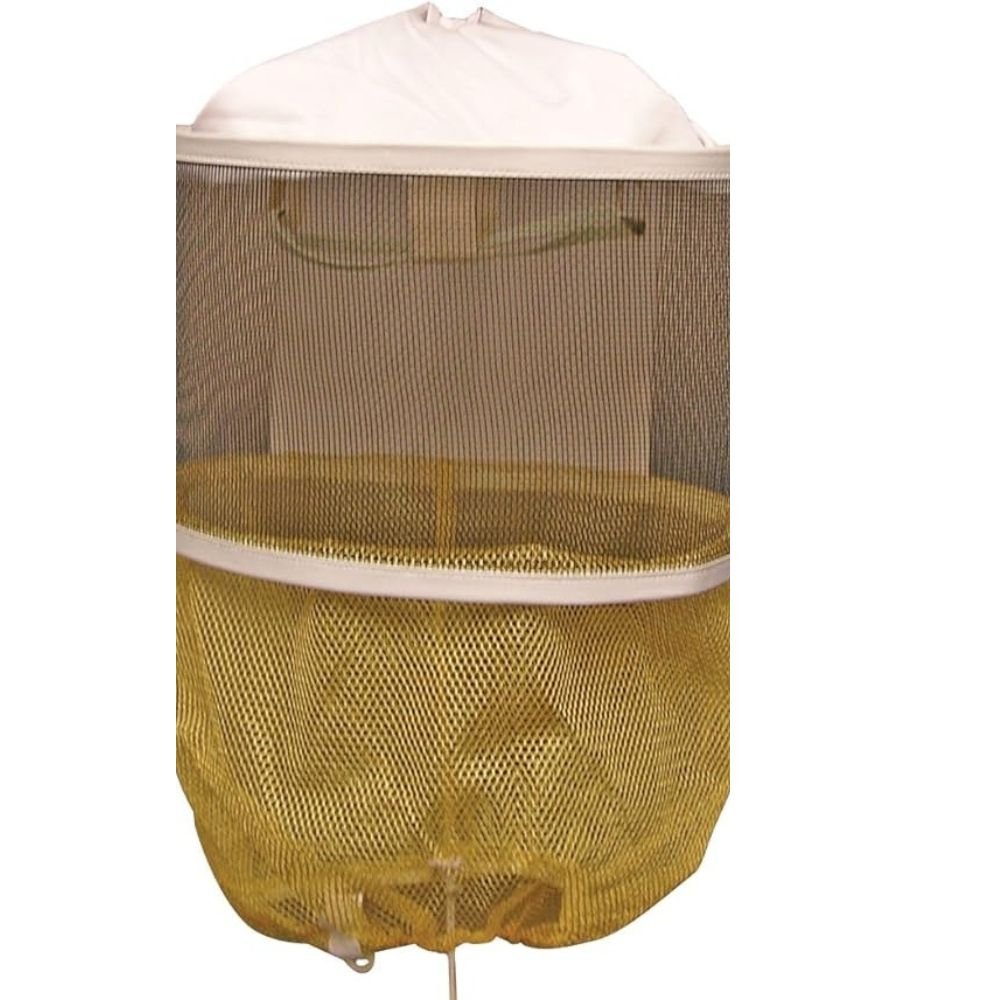 White Bee Veil Hat for Beekeeping Accessories