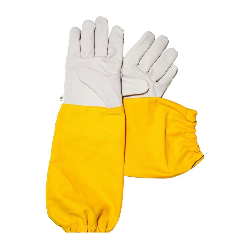 BeeGuard 5-Pack Cotton Goatskin Beekeeping Gloves BeeGuard 5-Pack Cotton Goatskin Beekeeping Gloves