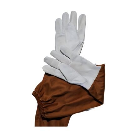 BeeGuard 5-Pack Cotton Goatskin Beekeeping Gloves