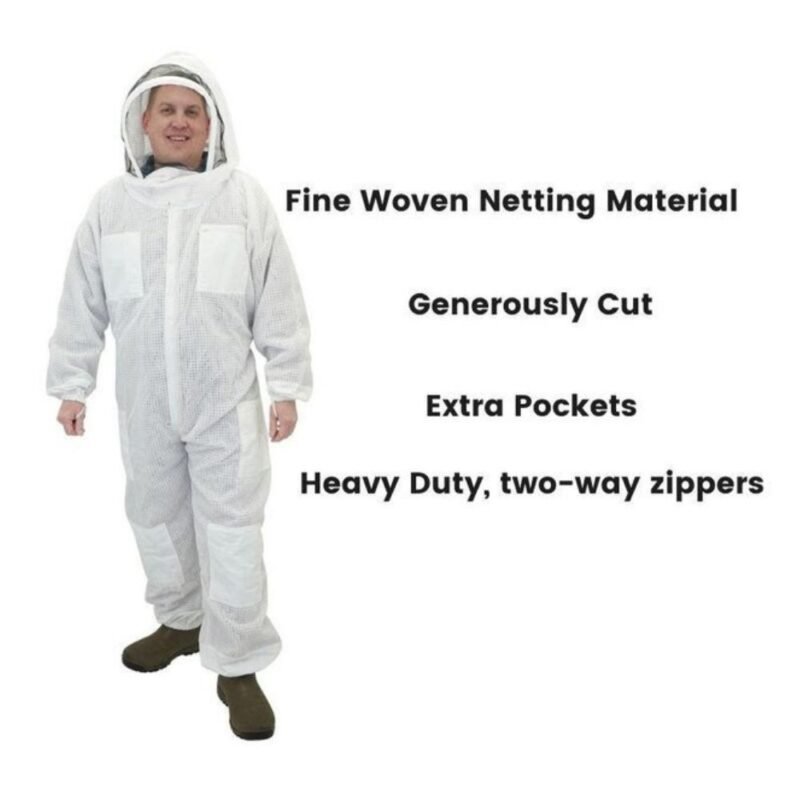 Beekeeping Protective Suit With Veil
