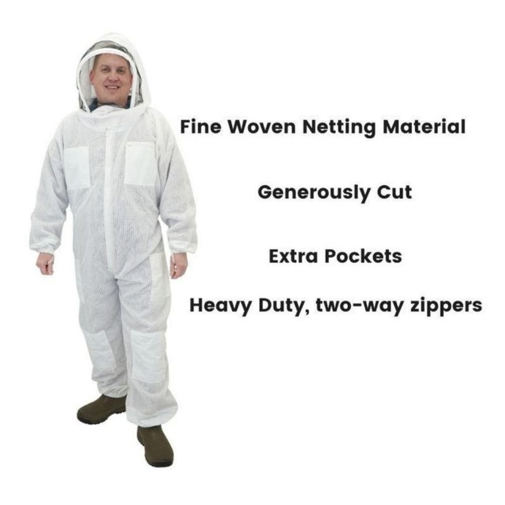 Beekeeping Protective Suit With Veil