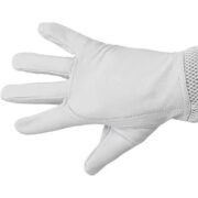 White Beekeeping Gloves Sting Proof Goat Leather Protection