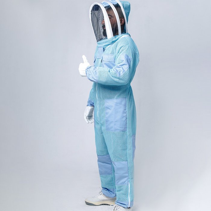 Blue Beekeeper Full Suit BlueSky Ventilated Protective Gear (1) Blue Beekeeper Full Suit BlueSky Ventilated Protective Gear
