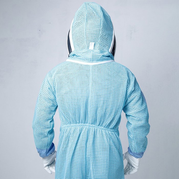 Blue Beekeeper Full Suit BlueSky Ventilated Protective Gear (3) Blue Beekeeper Full Suit BlueSky Ventilated Protective Gear