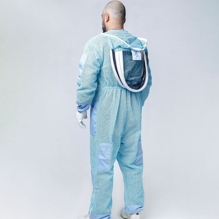 Blue Beekeeper Full Suit BlueSky Ventilated Protective Gear (5) Blue Beekeeper Full Suit BlueSky Ventilated Protective Gear