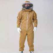 Brown Cotton Apiarist Beekeeping Suit Full Body Outfit